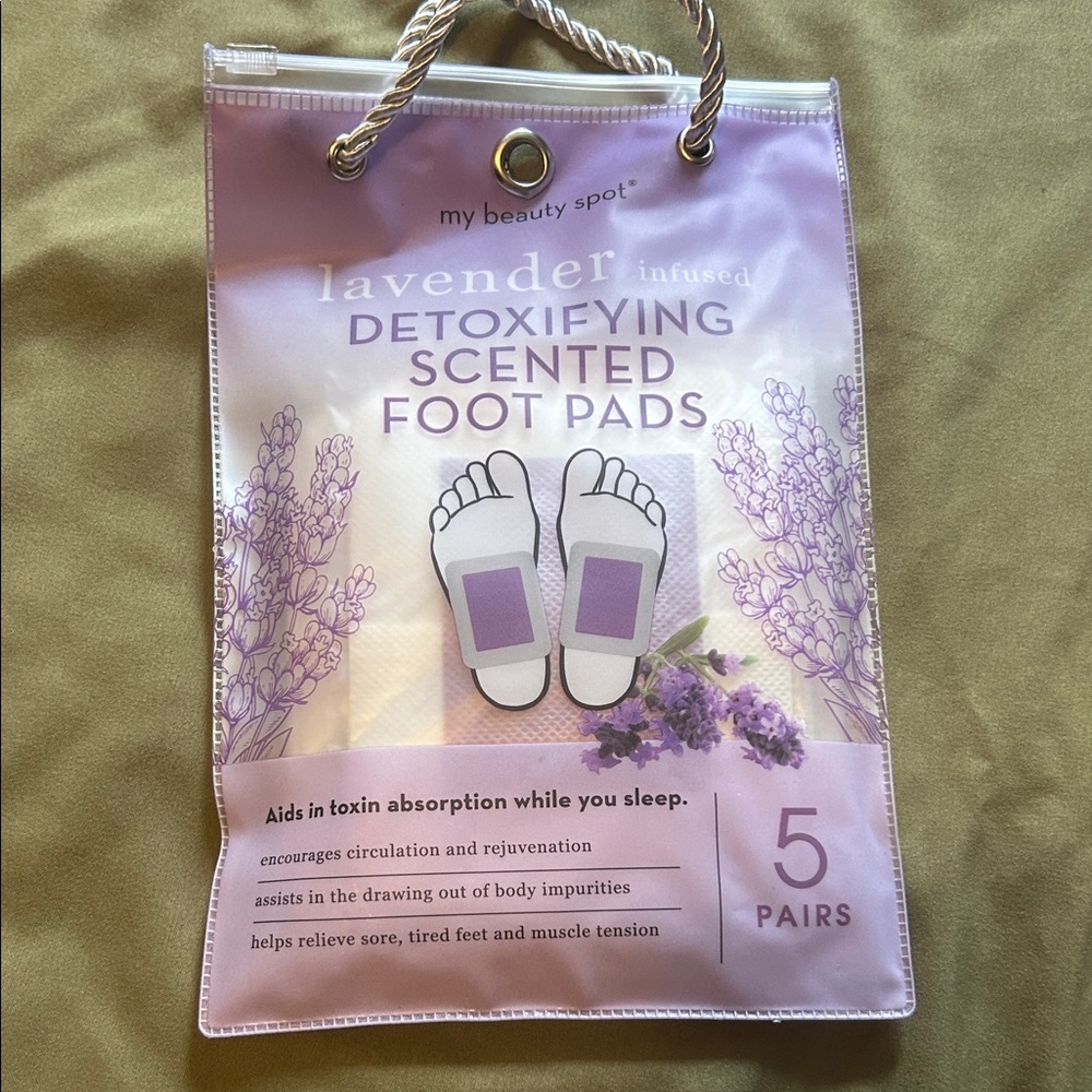 🤩My Beauty Spot Lavender Detoxifying Foot Pads